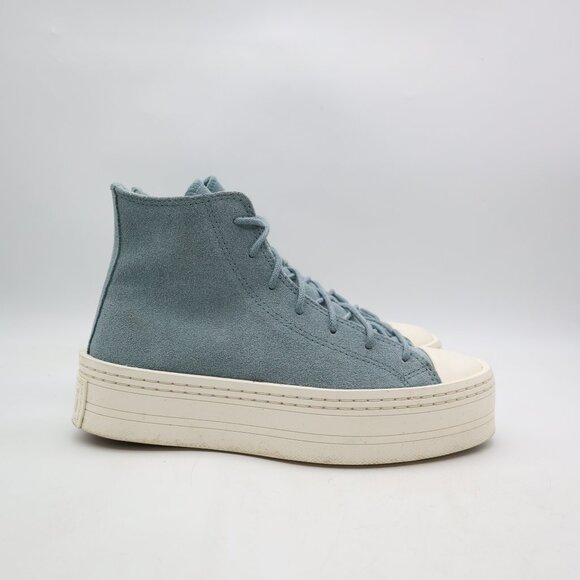 Converse Chuck Taylor All Star Hi Lift Modern Platform Women's 8 Blue Sneakers - Picture 1 of 9